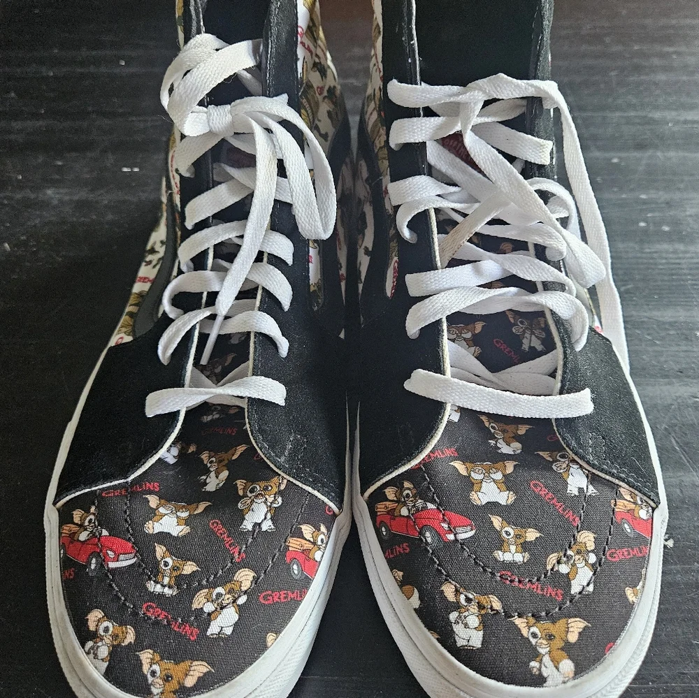 Vans Gremlins!!!! Hi Top Awesome!!! - Picture 2 of 4